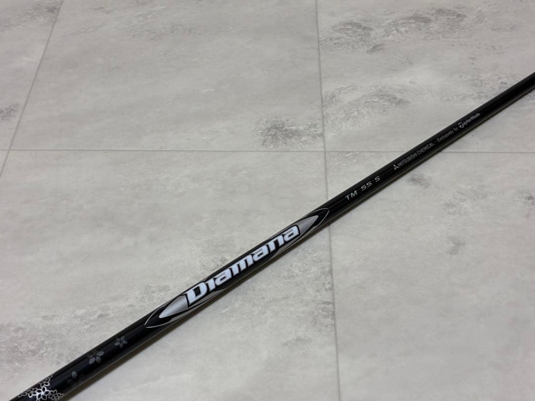 新品』ディアマナ シルバー TM55S テーラーメイド スリーブ付 3W用