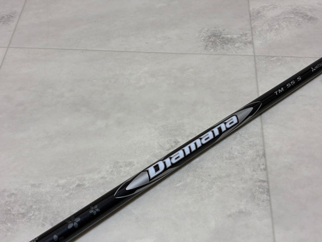 新品』ディアマナ シルバー TM55S テーラーメイド スリーブ付 3W用