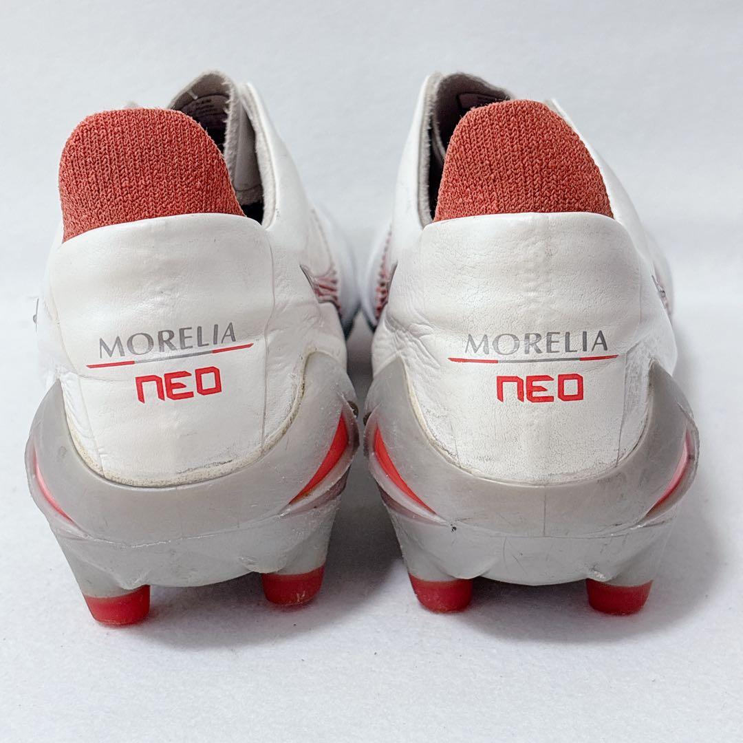 モレリアネオ 4 JAPAN 27.5cm ホワイト　レッド　限定　MIZUNO