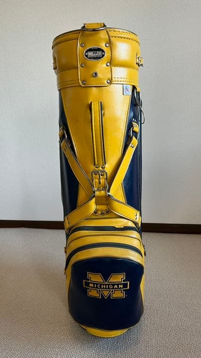 ヴィンテージキャディバッグRon Miller ミシガン大学 - メルカリ