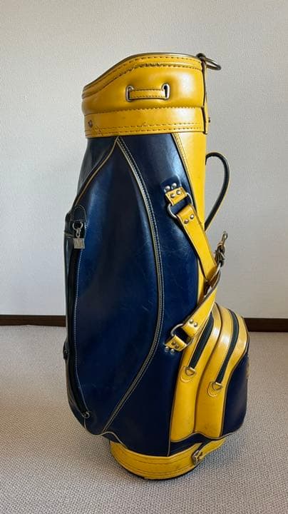 ヴィンテージキャディバッグRon Miller ミシガン大学 - メルカリ