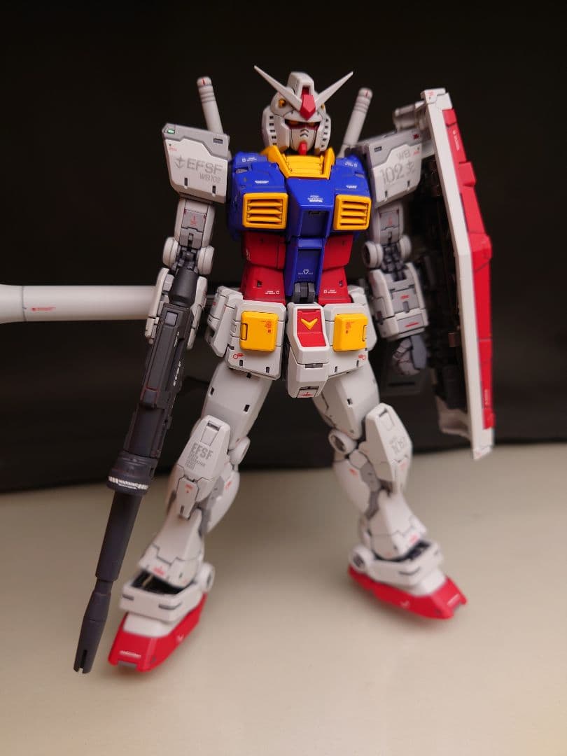 RG 1/144 RX-78-2 ガンダム Ver.2.0塗装済み完成品