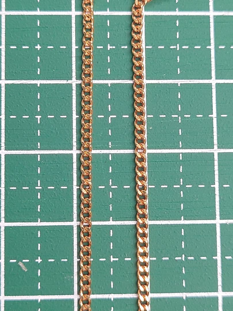 細喜平ネックレス　2面　18金　k18　50cm　 4.5g　造幣局刻印　引き輪