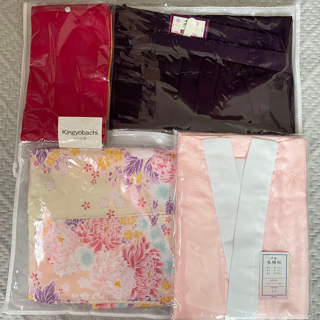 袴4点セット　京越　未使用 KYOETSU（京越） 袴セット ガールズ 【豪華安心袴4点セット】 卒業式