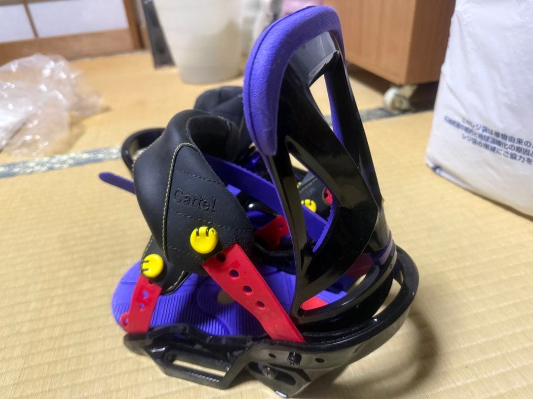 BURTON Cartel スノーボードビンディング Men's Sサイズ BURTON（バートン） [日本正規品] スノーボード ビンディング BURTON