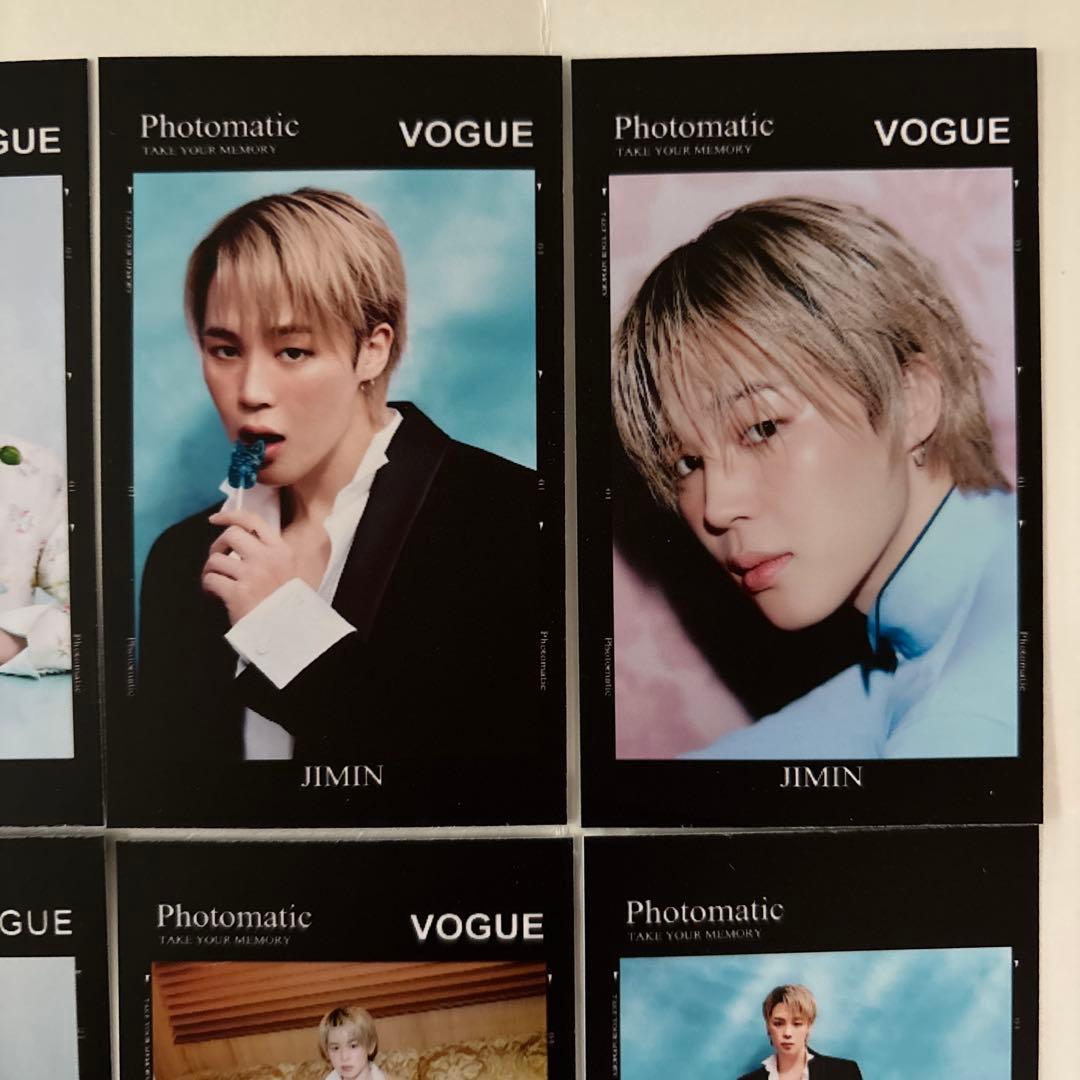 BTS Jimin ジミン Photomatic フォトカード VOGUE - メルカリ