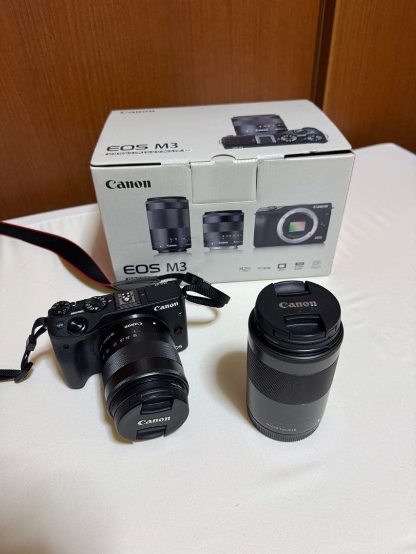 Canon EOS M3 ミラーレス一眼 レンズ2本キット CANON EOS M3 ダブルレンズキット 価格比較 - 価格.com