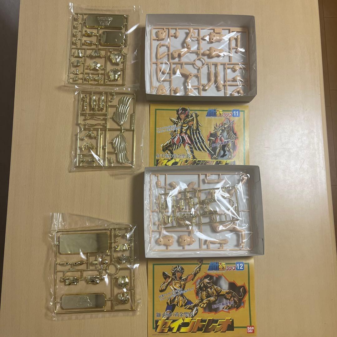 聖闘士星矢 ゴールドクロス プラモデル コンプリート12体+ジャンク2体