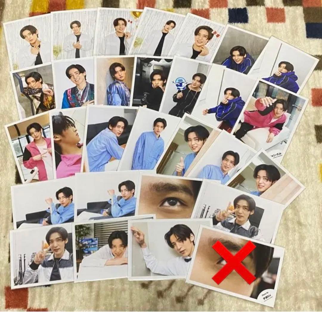 目黒蓮　公式写真　桶 ジャニーズjr  滝沢歌舞伎　少年たち　クリスマス