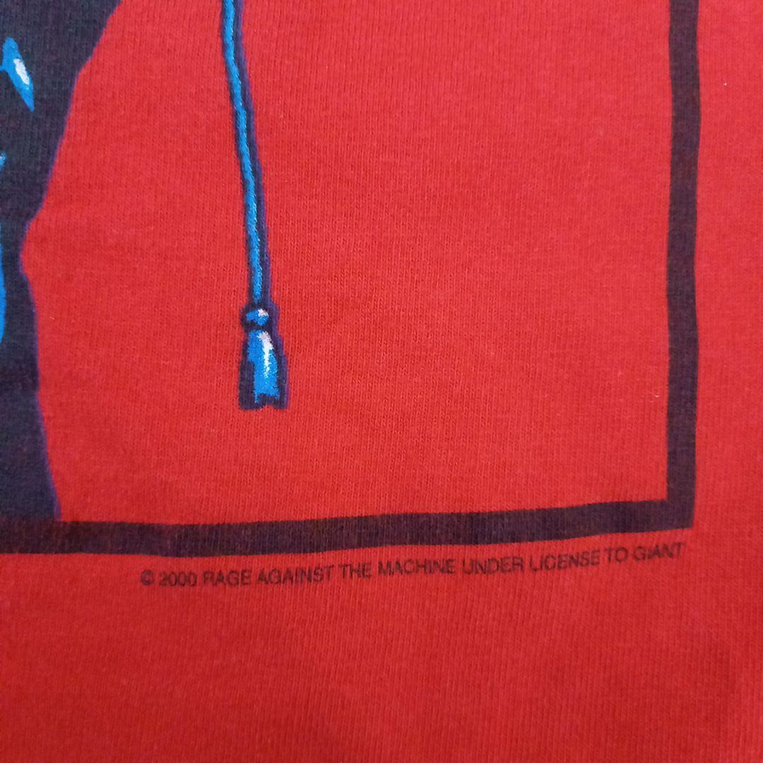 RAGE AGAINST THE MACHINE Tシャツ 2000年　赤