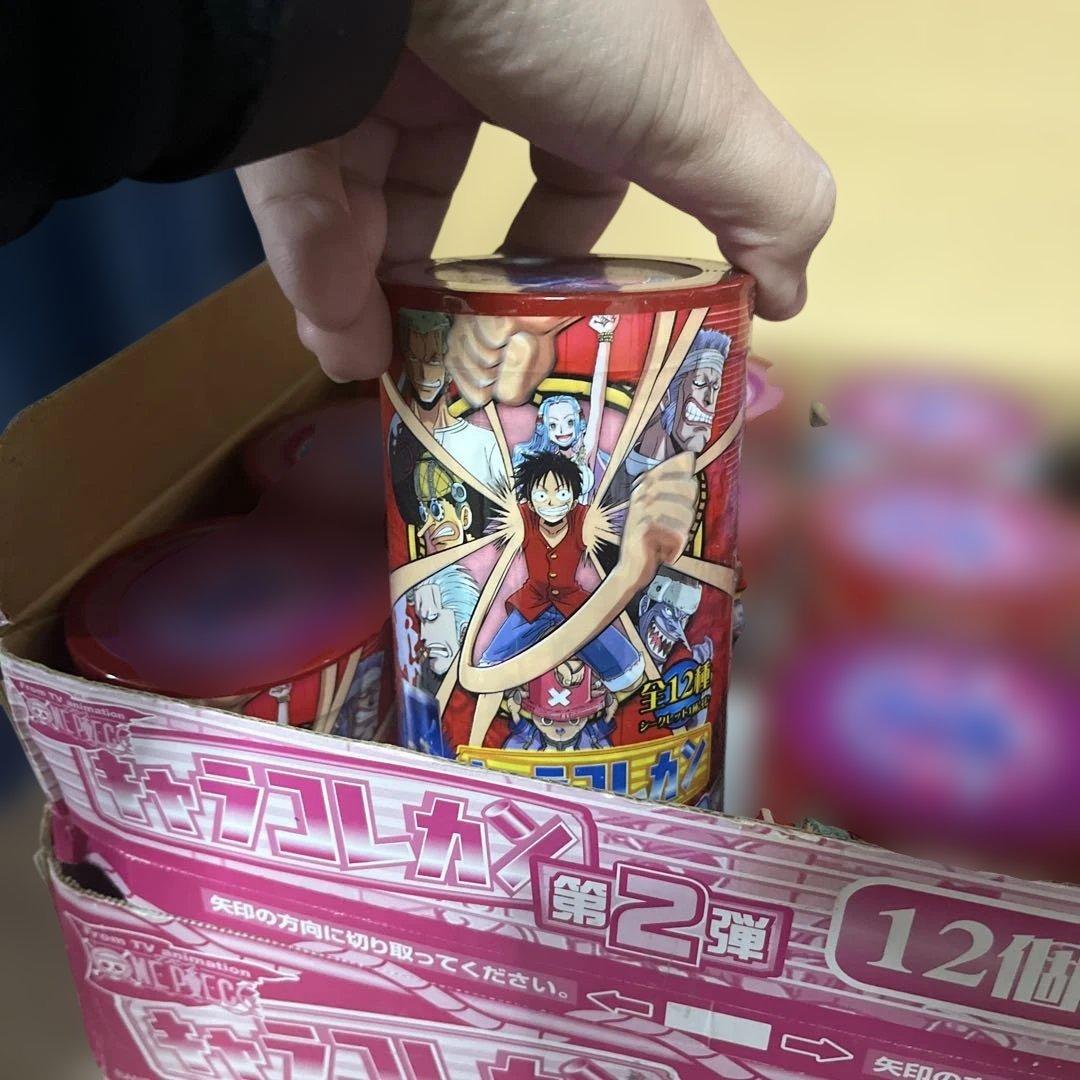 ワンピース　ディスプレイフィギュア　キャラコレカン　第二弾