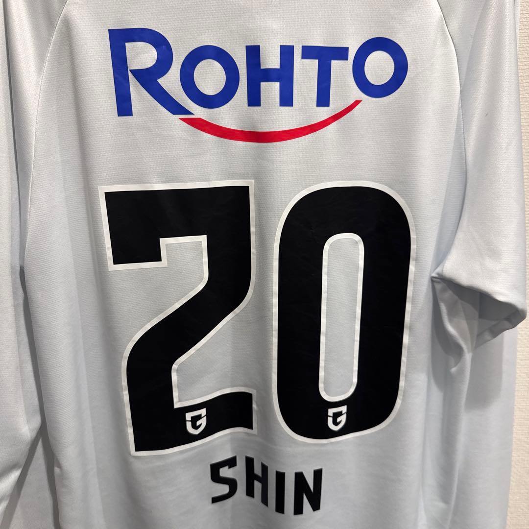 ガンバ大阪2025 アウェイ レプリカ長袖 中谷進之介 M-L - メルカリ