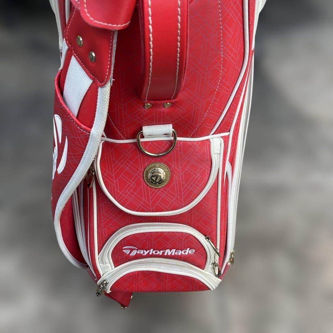 TaylorMade ゴルフツアーキャディバッグ レッド/ホワイト - メルカリ