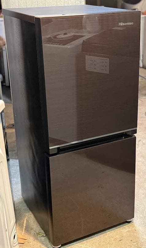 大阪府配送無料！ハイセンス 2ドア 冷蔵庫 2021年 美品 キッチン 家電 ハイセンス（HISENSE） 冷蔵庫 2ドア 257L 右開き 幅55cm ホワイト HR