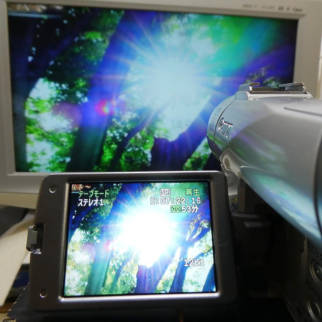 キャノン DM-FV M200 動作良好 MiniDVビデオ DVDダビングに - メルカリ