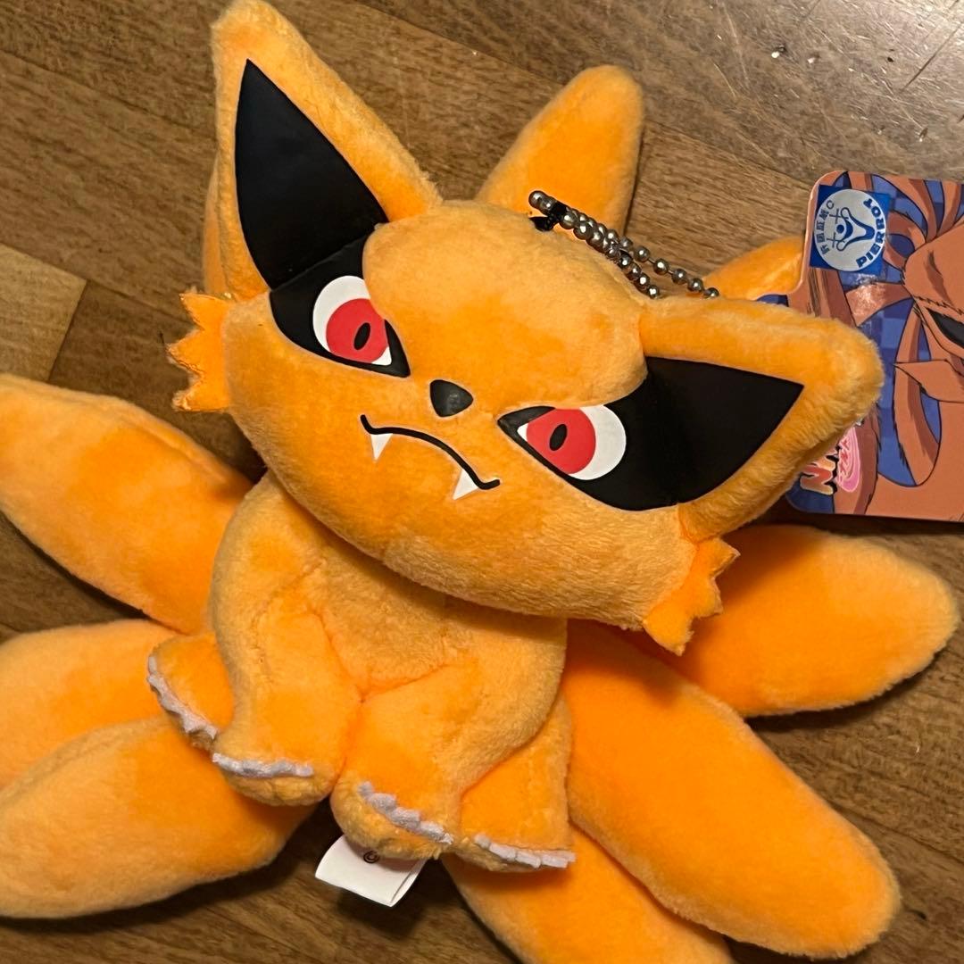 NARUTO 九尾のマスコット 九尾 九喇嘛 ぬいぐるみ キーホルダー - メルカリ