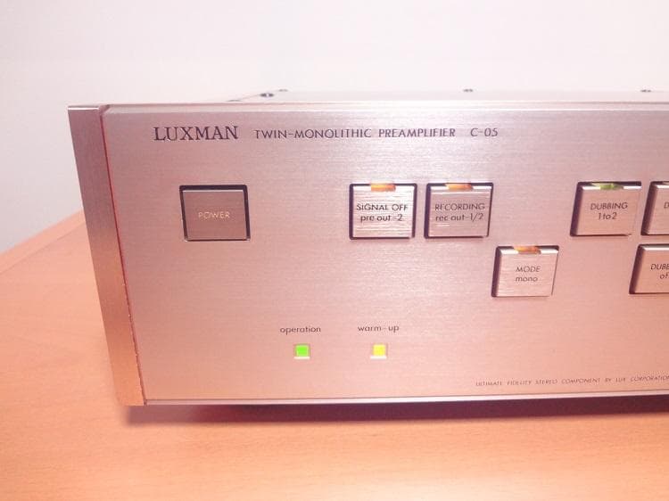 LUXMAN C-05 コントロールアンプ 1983年製 美品 - メルカリ