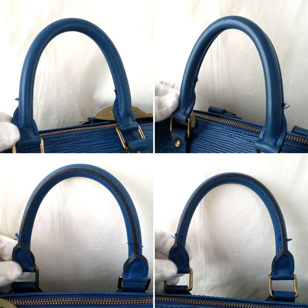 ルイヴィトン エピ ハンドバッグ ミニボストンバッグ レザー トレド