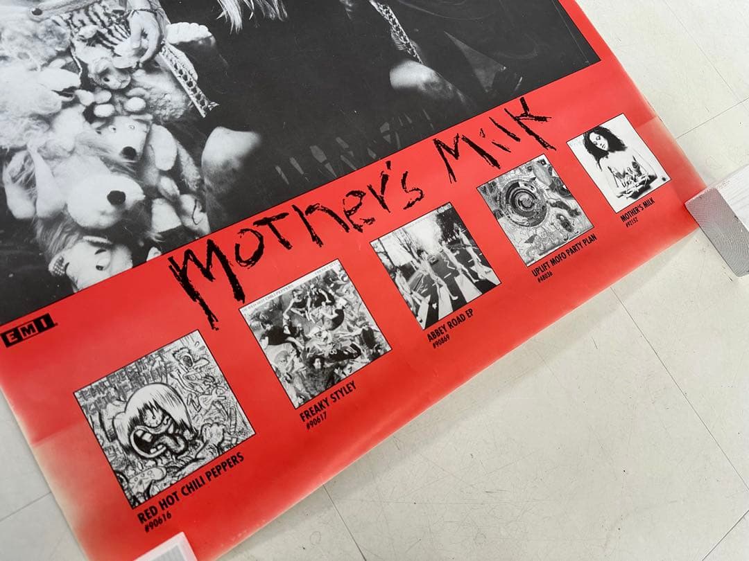 超スペシャル 80s レッドホットチリペッパーズ マザーズミルク ポスター