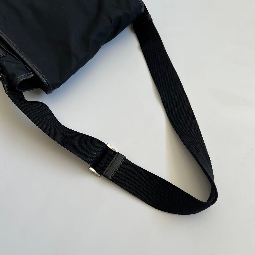 PRADA TESSUTO NYLON LOGO SHOULDER BAG