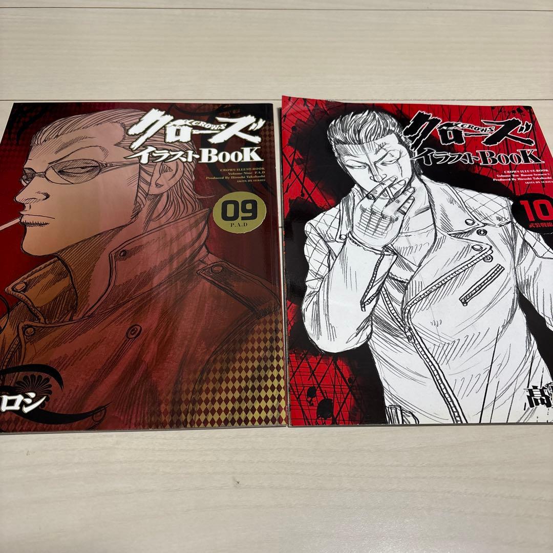 クローズ イラストブック 全10巻 高橋ヒロシ イラストBOOK まとめ売り