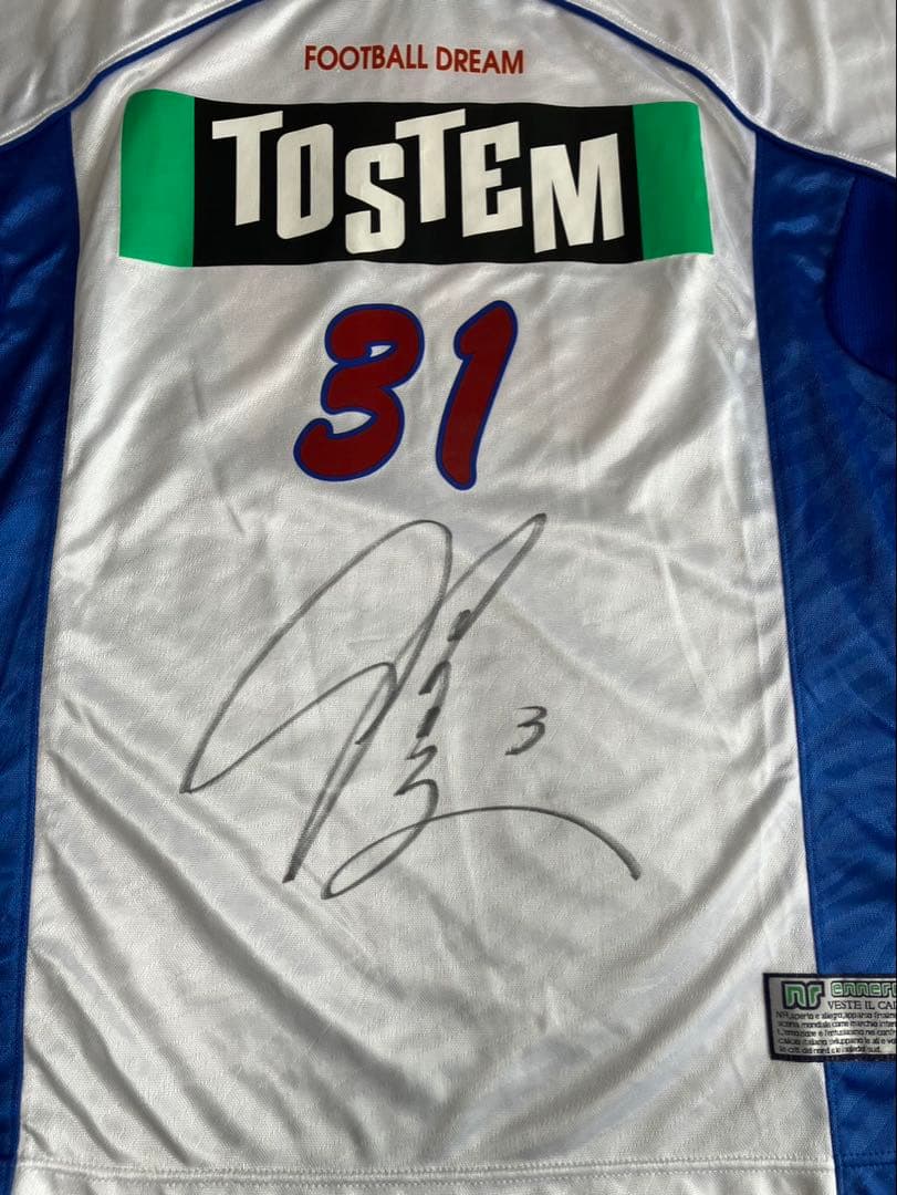 99年 鹿島アントラーズ 秋田選手サイン入りユニホーム - メルカリ