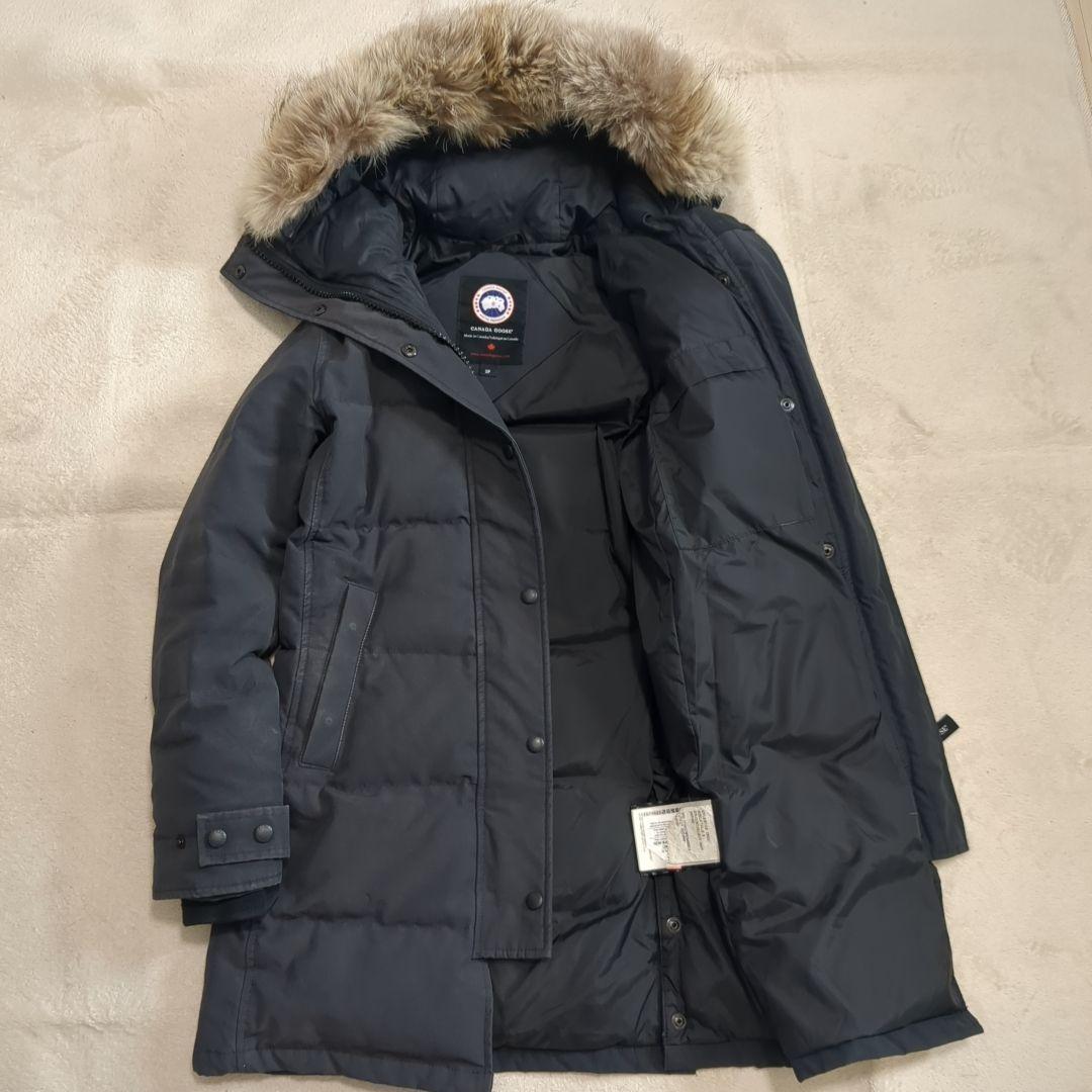 カナダグース マッケンジー ダウンコート S/Pサイズ ブラック コヨーテ