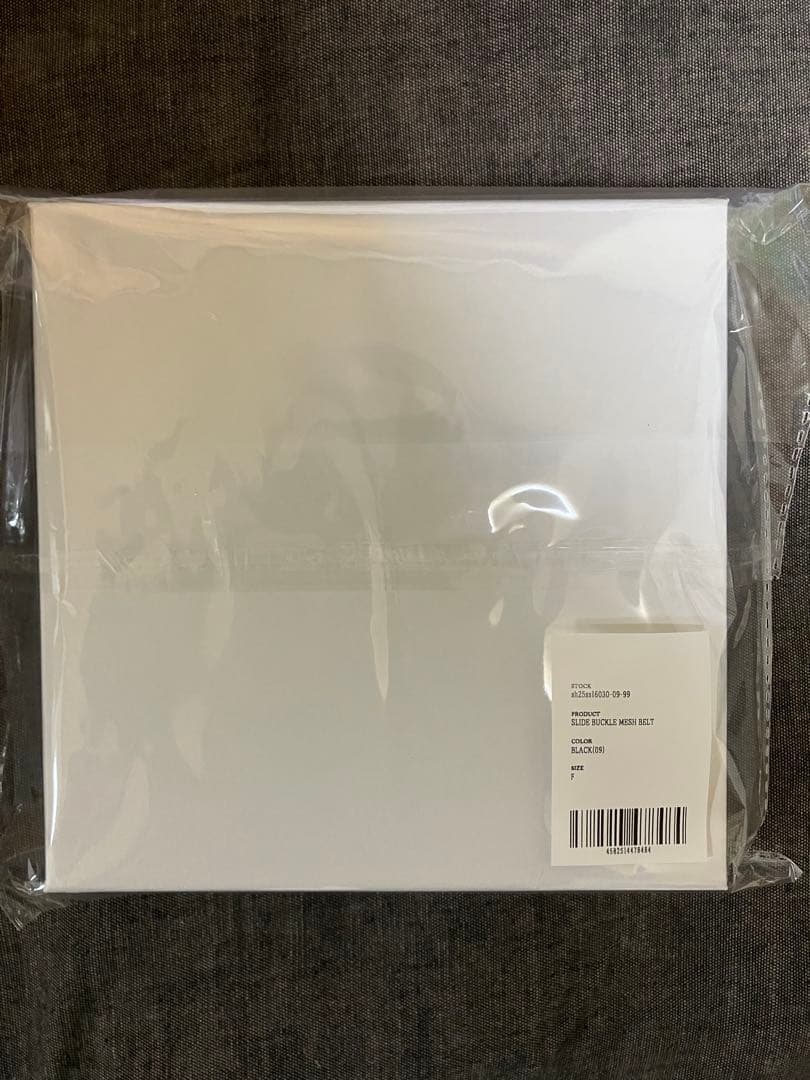 shiun/SLIDE BUCKLE MESH BELT 未使用品 - メルカリ
