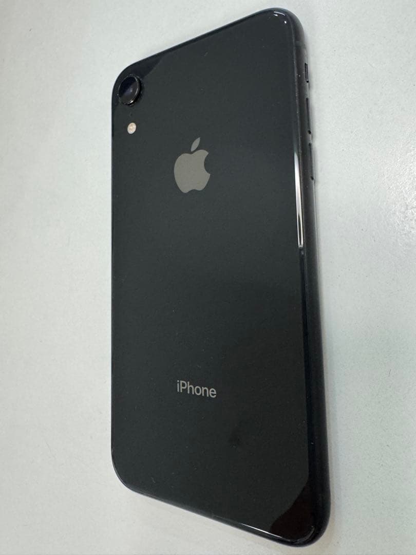 iPhone XR ブラック 画面にひびあり iphone10 R 元 iPhone XRユーザー