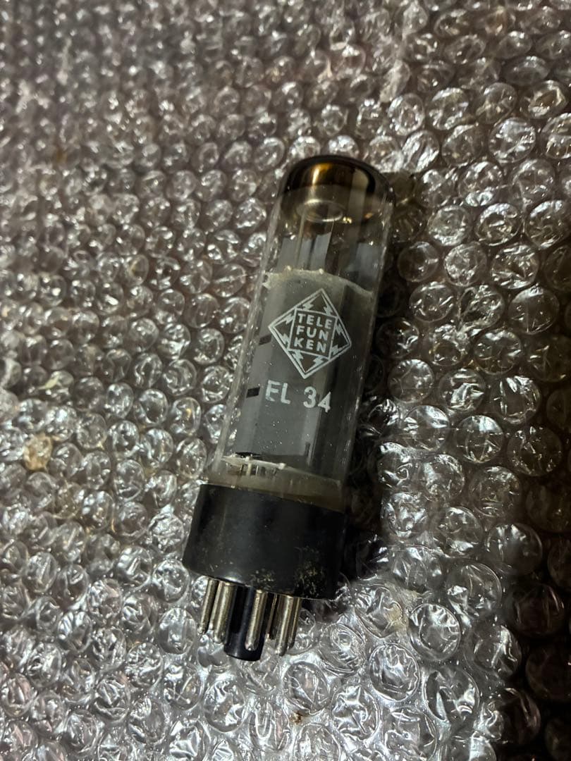 希少・1978年製】TELEFUNKEN EL34 真空管 （データ測定済） - メルカリ
