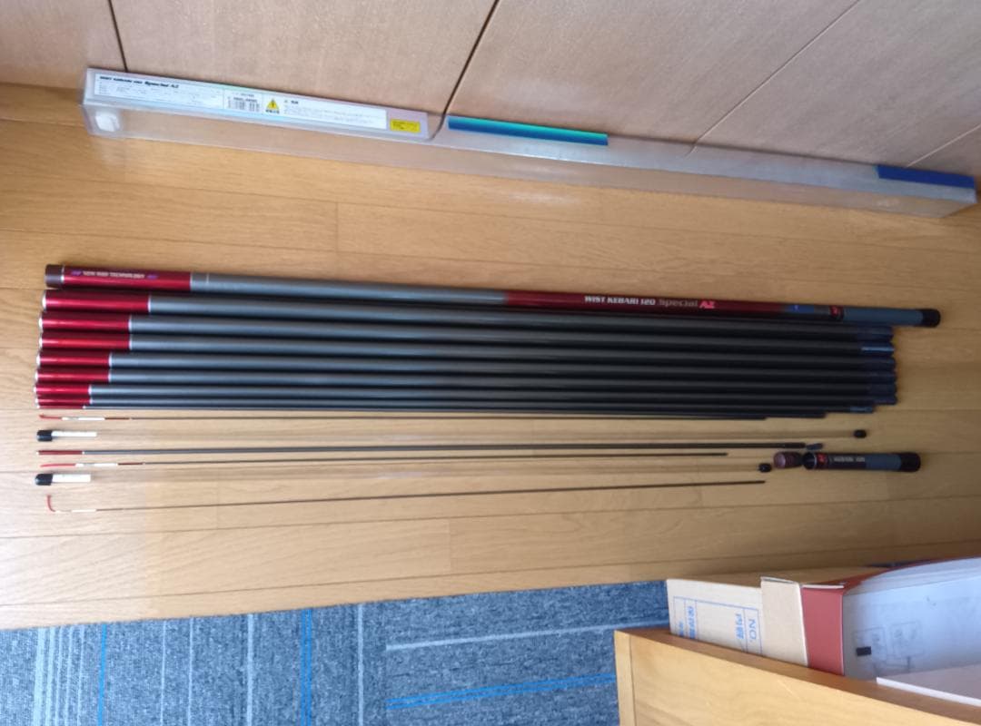 WIST 毛ばり専用ロッド KEBARI Special AZ 12.0ｍ 鮎竿