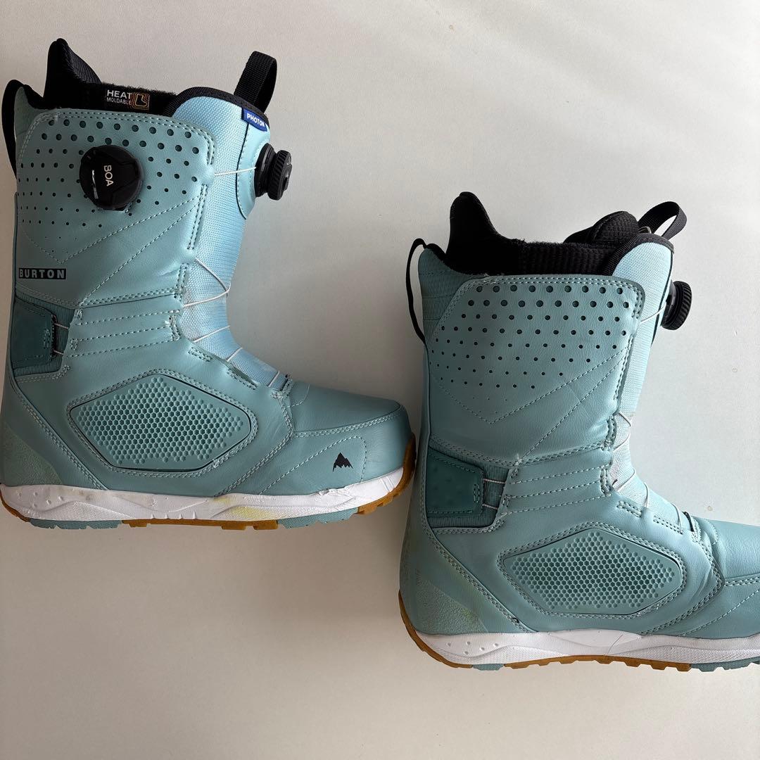 バートン 28.0cm フォトン ワイド ボア スノーボード ブーツ 水色