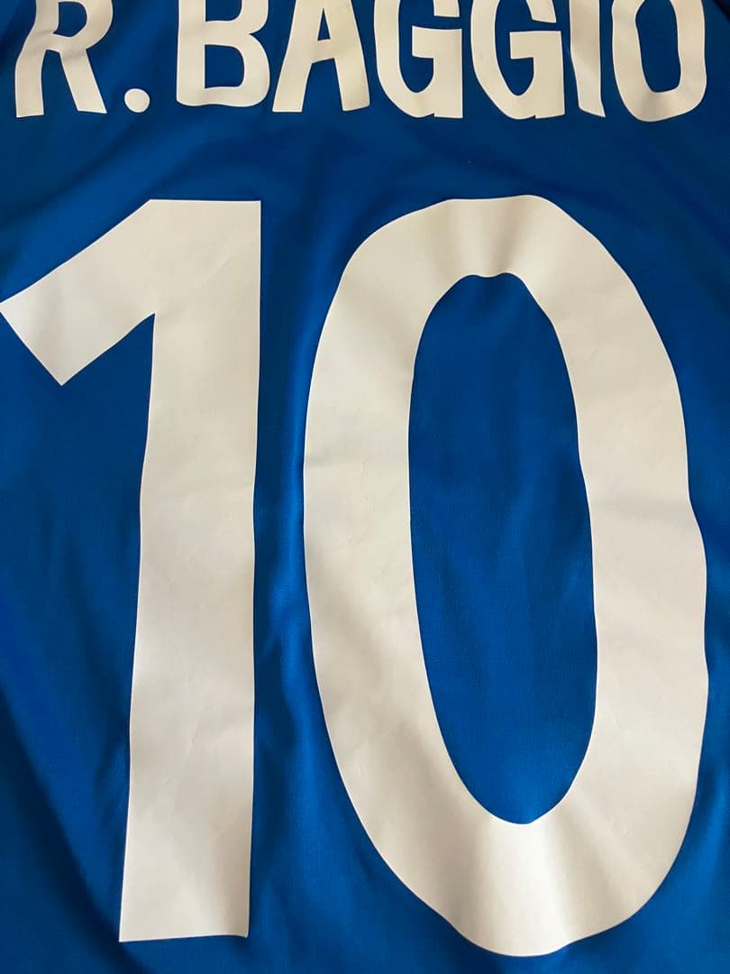 2002イタリア代表レプリカユニフォーム Kappa R. Baggio 10番 - メルカリ