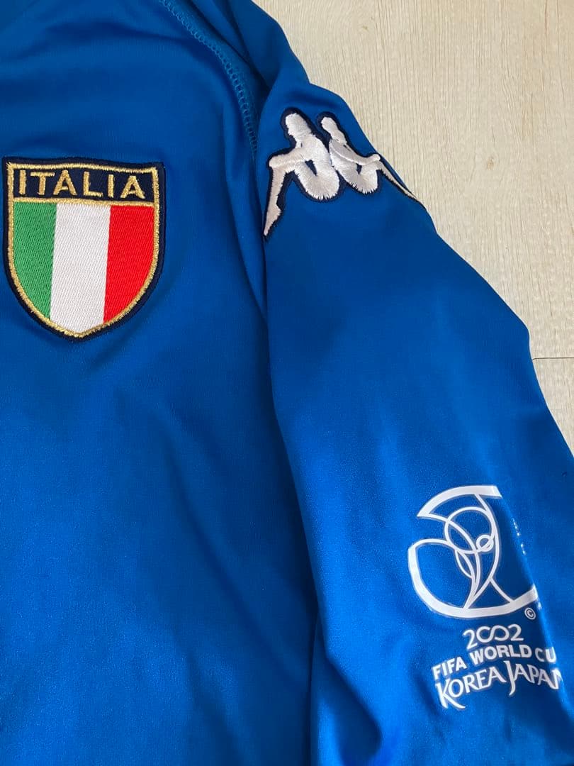 2002イタリア代表レプリカユニフォーム Kappa R. Baggio 10番 - メルカリ