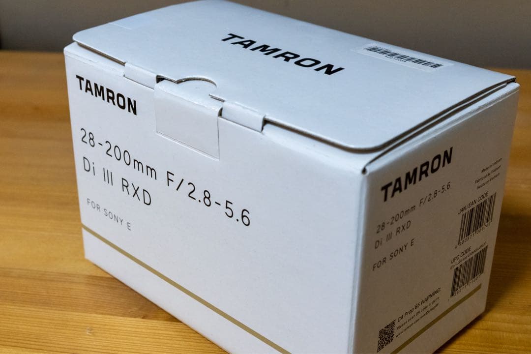 [ほぼ未使用] タムロン(TAMRON) 28-200mm F/2.8-5.6