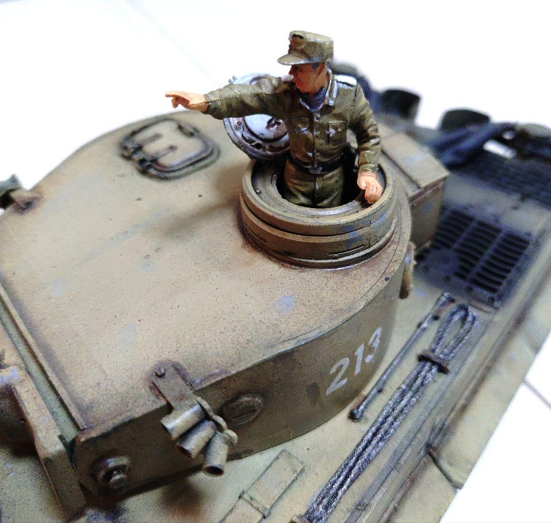 〚塗装完成品セット〛1/35 ドイツ北アフリカ師団 　1943年チュニジア攻防戦