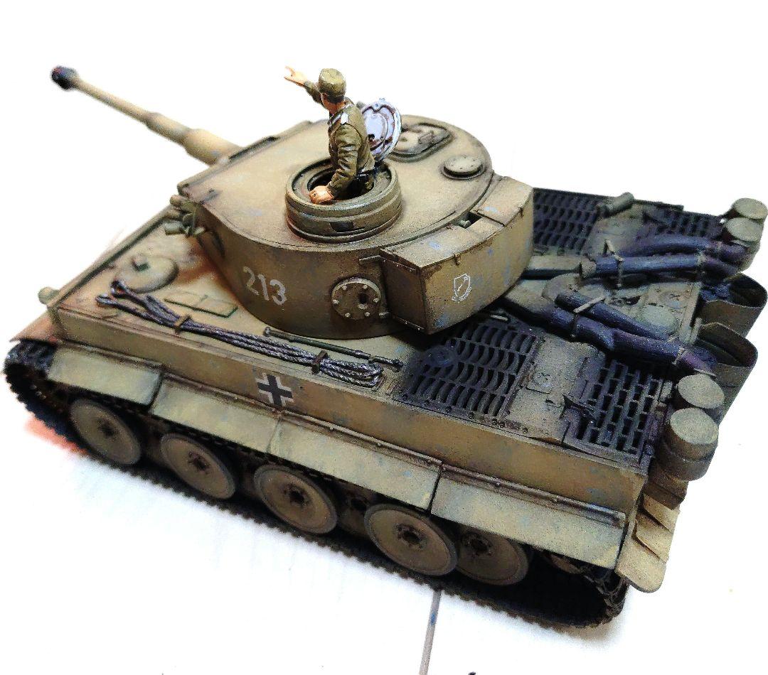〚塗装完成品セット〛1/35 ドイツ北アフリカ師団 　1943年チュニジア攻防戦