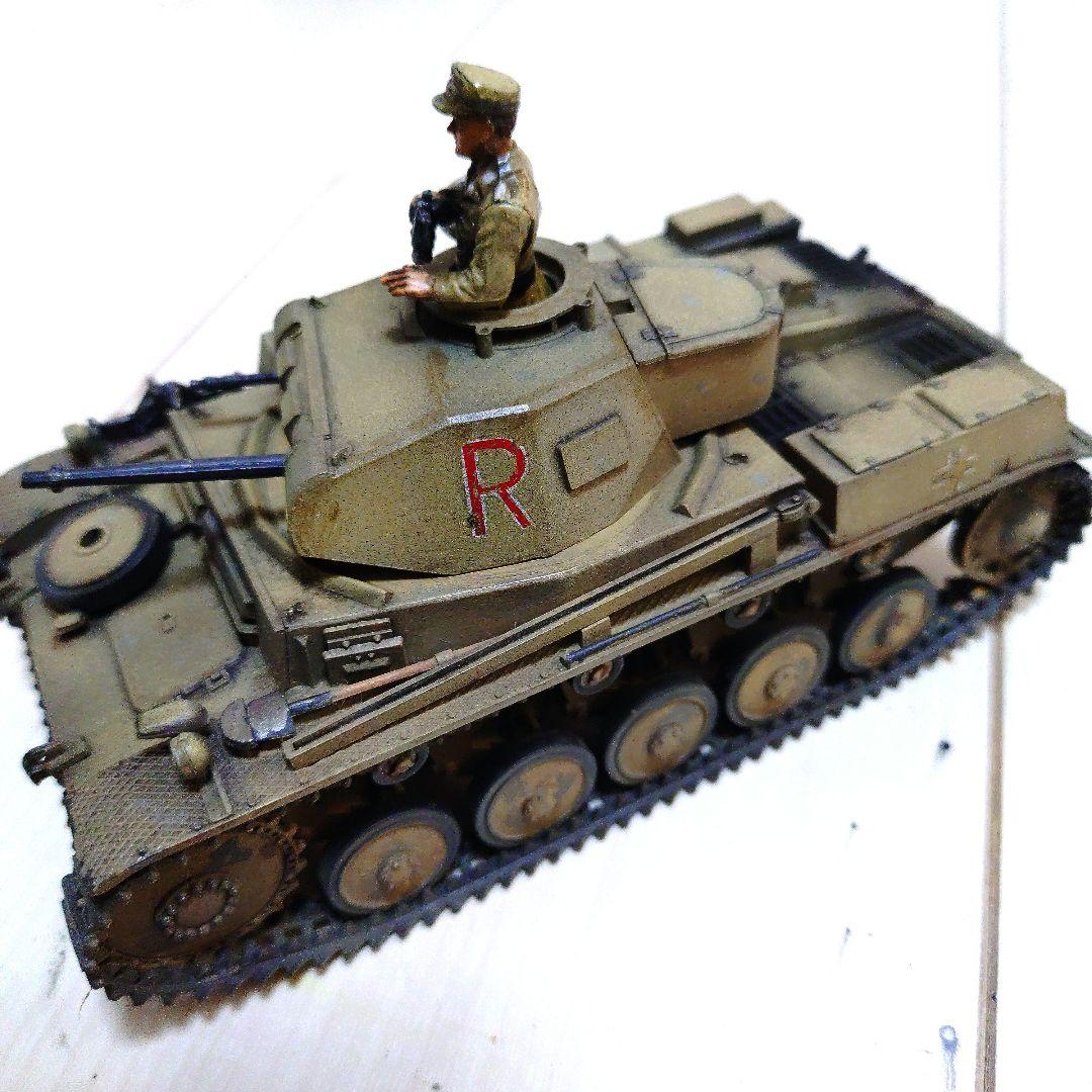 〚塗装完成品セット〛1/35 ドイツ北アフリカ師団 　1943年チュニジア攻防戦