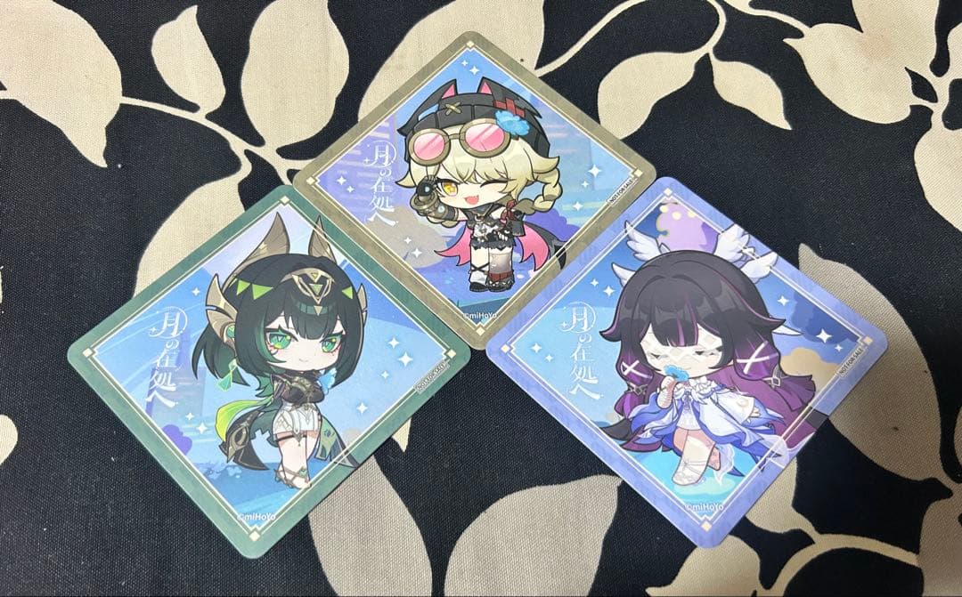 コースター マザー牧場 原神 月の在処へ コースター 3種セット - メルカリ