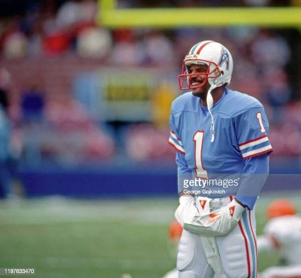 ヒューストンオイラーズキャップ ウォーレンムーン様プロライン