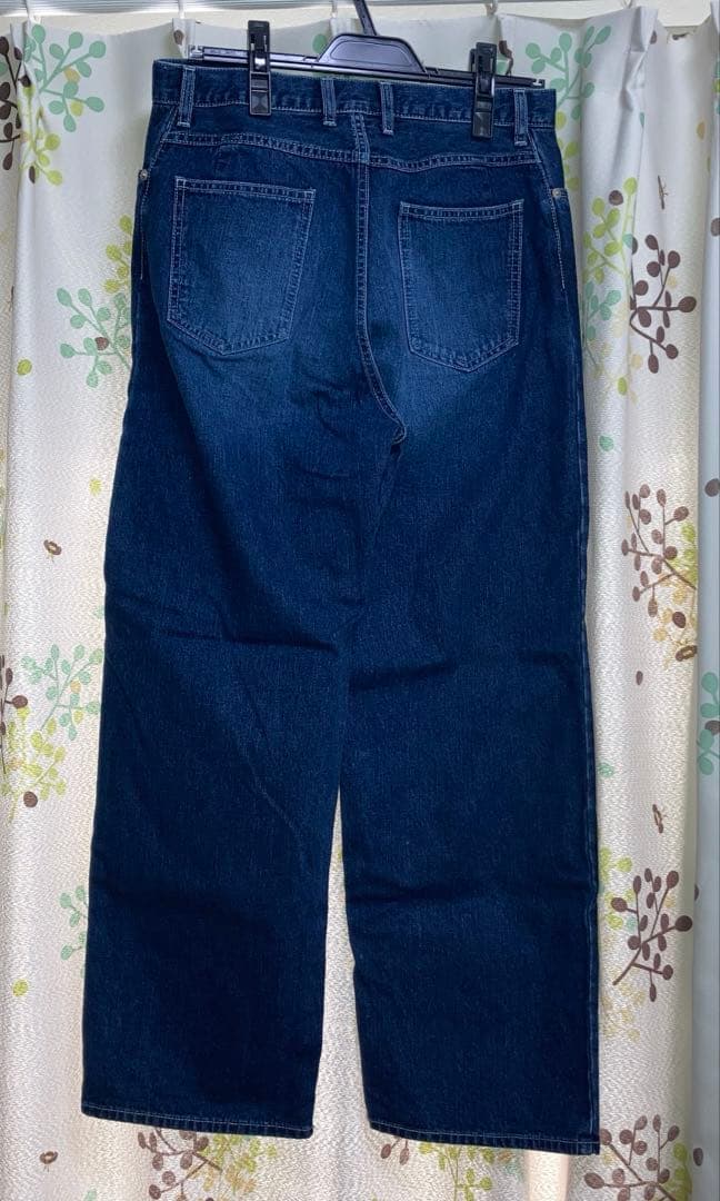 品よく、こなれる」新定番のストレートデニム Mサイズ インディゴ