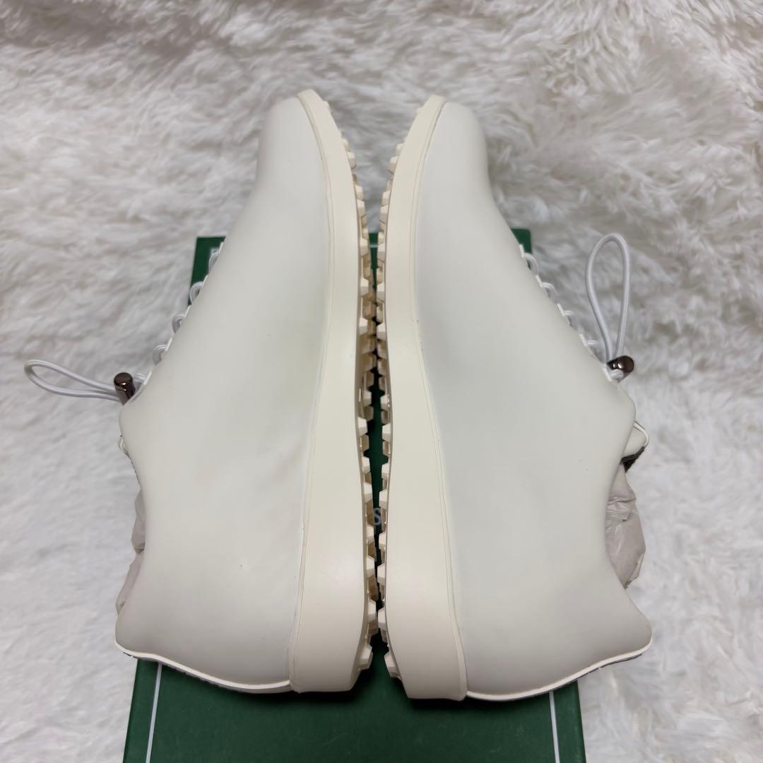 新品】 LOTTUSSE Golf レザーゴルフシューズ 24.0 ホワイト - メルカリ