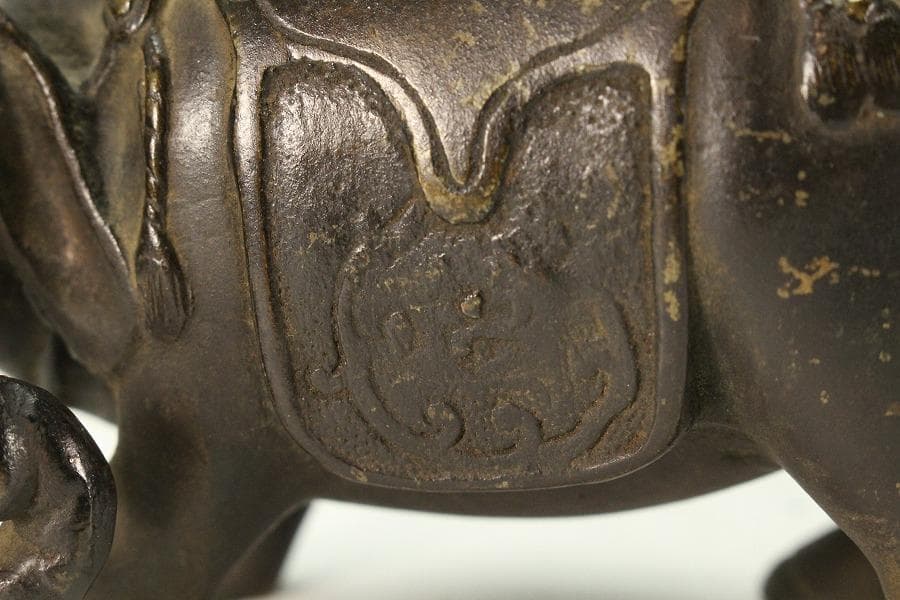 中国美術 古銅 象上達磨大師 香炉(K-XA806) - メルカリ