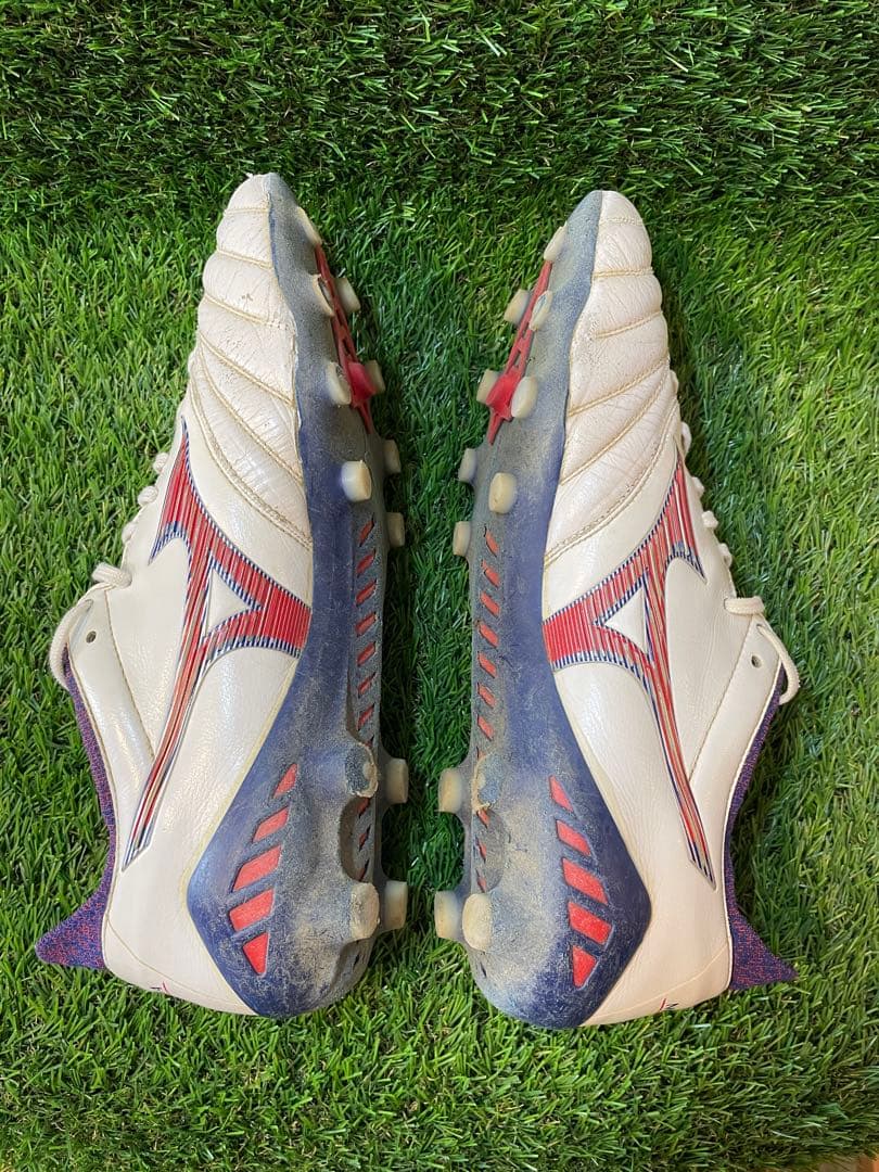 ミズノ モレリアネオ3 JAPAN(ホワイト×レッド) 26.5cm