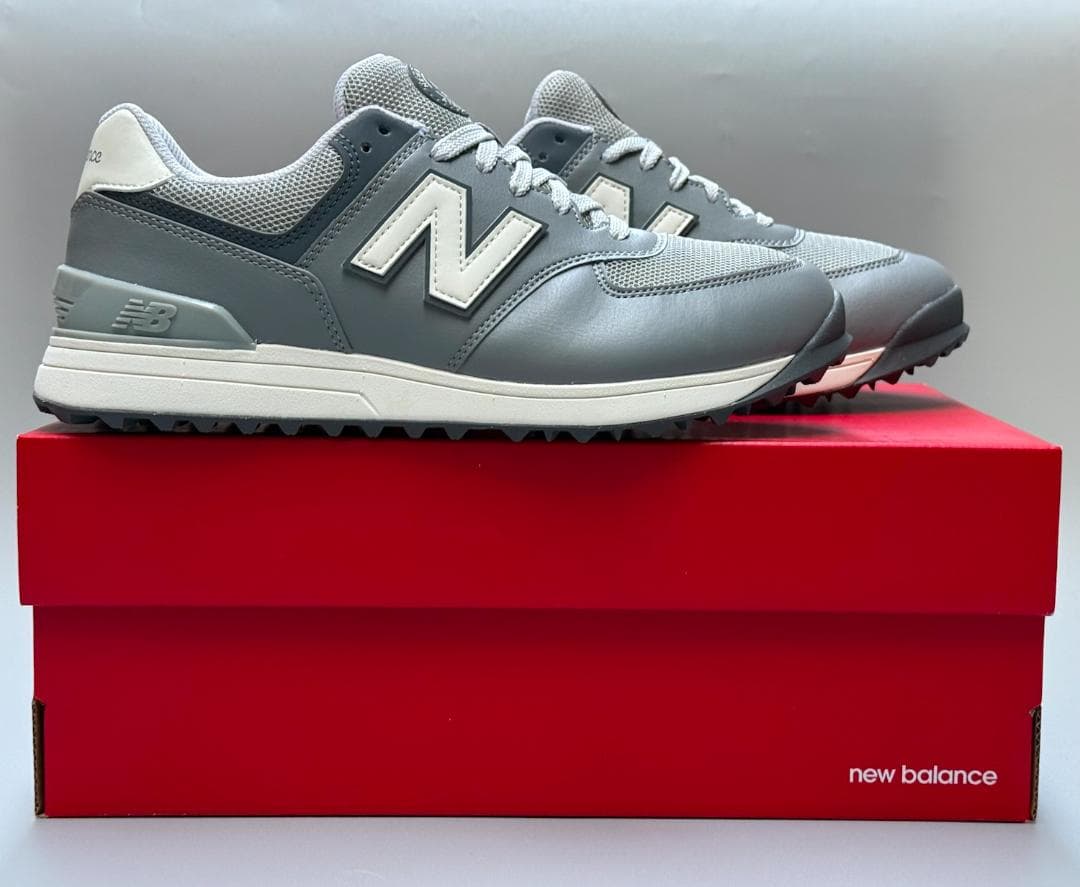 新品 24.5cm ニューバランス ゴルフシューズ UGS574C3 GRAY