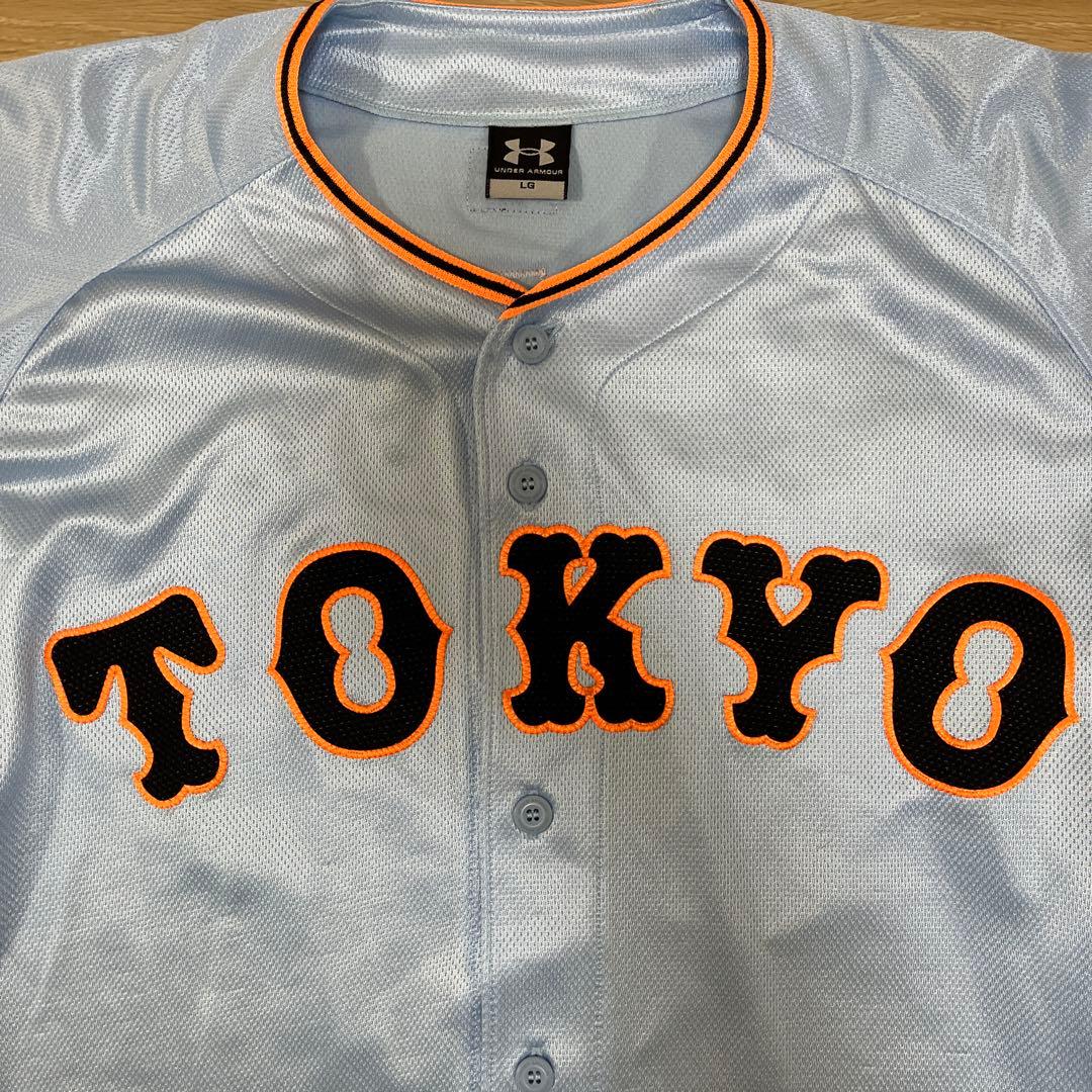 読売ジャイアンツ巨人 アンダーアーマービジターユニフォーム 亀井