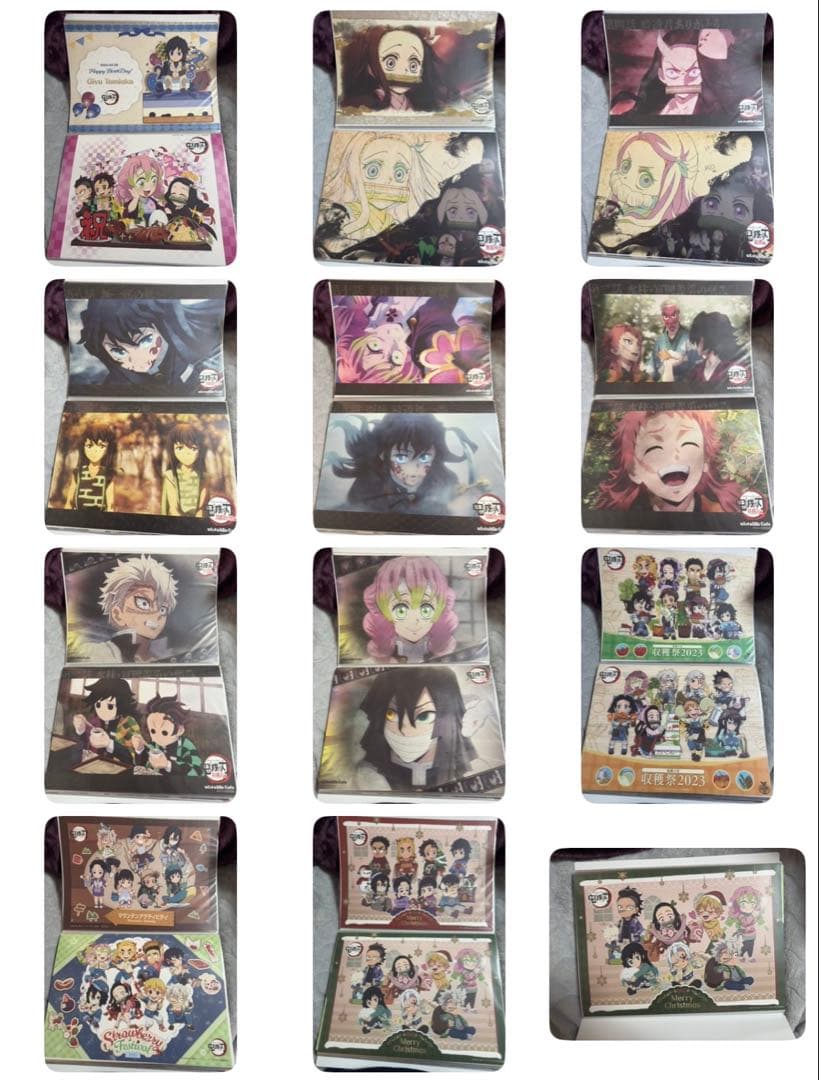 鬼滅の刃 ufotable カフェ ダイニング 注文特典 ランチョンマットまとめ