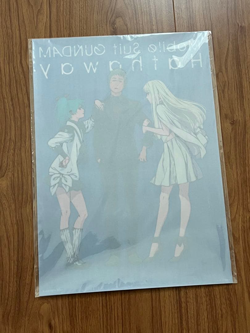 閃光のハサウェイ A3クリアポスター - メルカリ