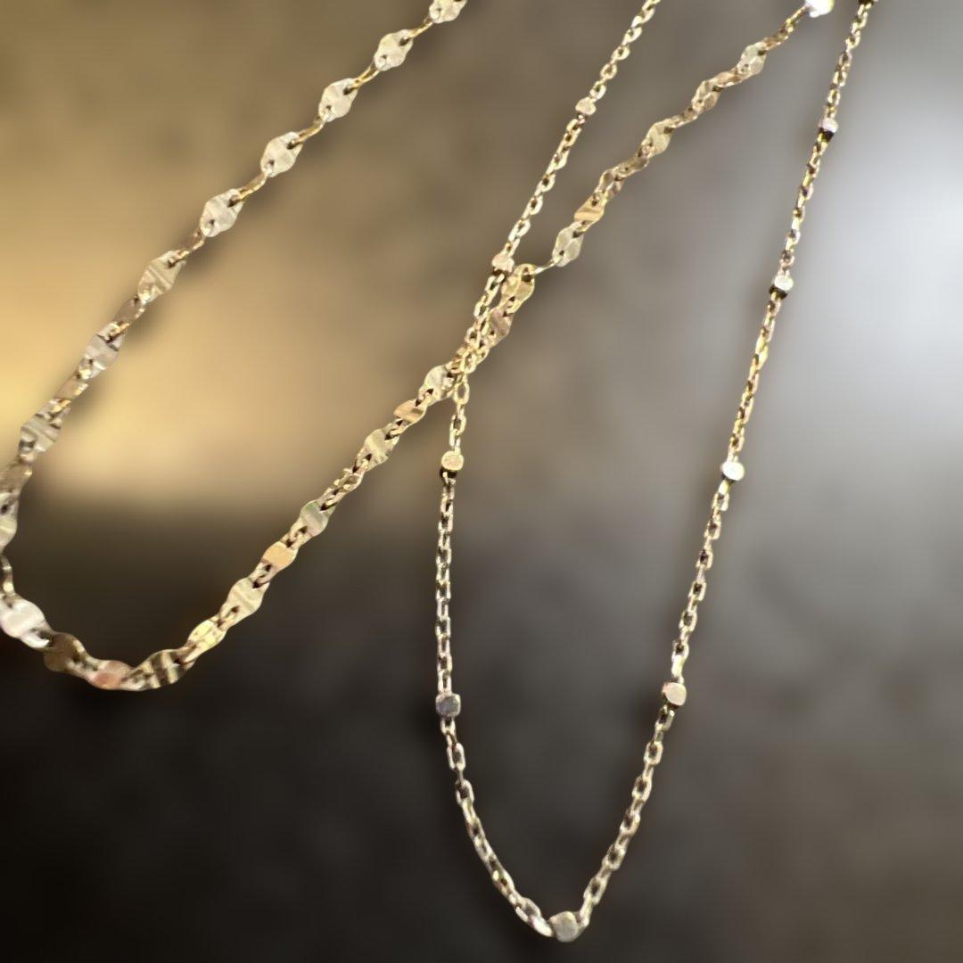 ミニー♪様専用】K10 WG 二連ブレスレット 可愛い 清楚おしゃれな