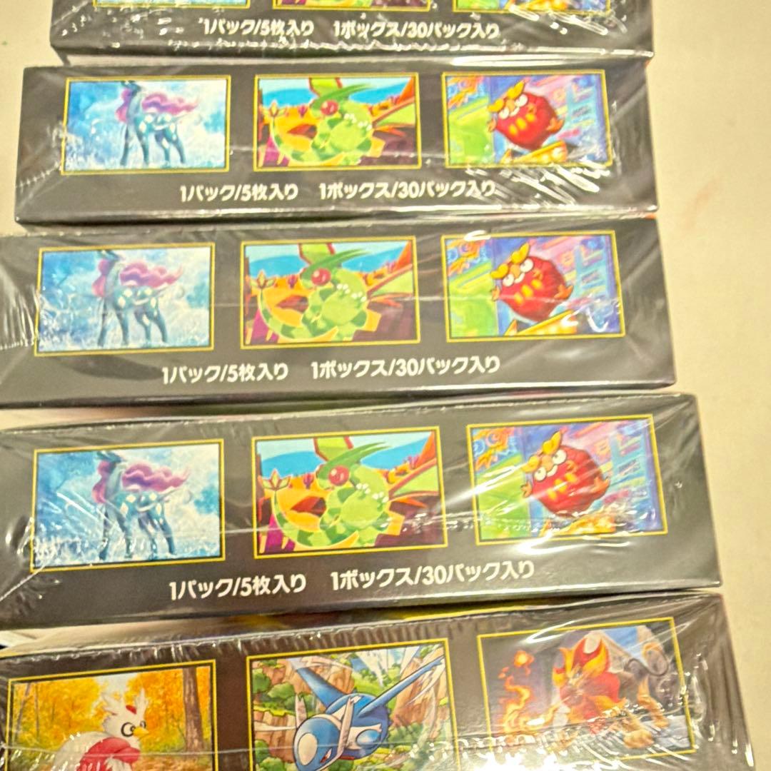 ポケモンカード　インフェルノX 5BOX メガシンフォニア1BOX